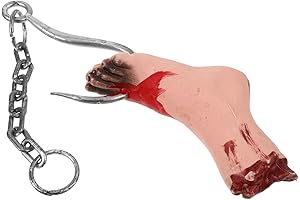 DOITOOL Halloween Decor Haunted Decoration Human Body Parts Prop Skeleton Door Hanging...