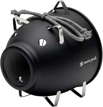 Amazon | スノーピーク(snow peak)アルミ蚊取り豚 ミニ ブラック FES