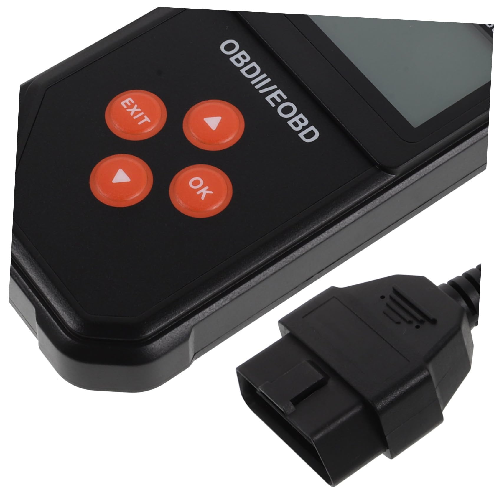 Escáner Obd2 Negro para Diagnóstico Completo de Vehículos