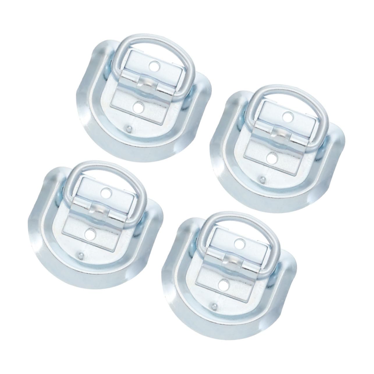 SOLUSTRE 12piezas Anclaje De Remolque d Tipo Para Fijar Anillos De Amarre Resistentes Para Trailers Camiones y Equipos