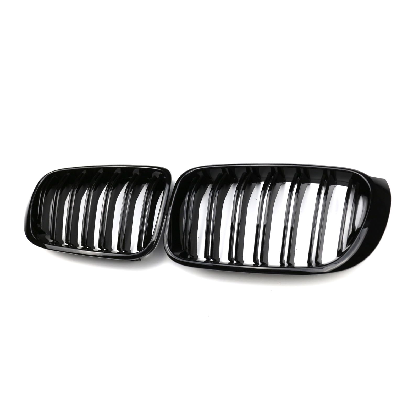 F25 Nieren Schwarz Kühlergrill für BMW X3 X4 F25 F26 Grill 2014-2018 ABS glänzend schwarz Doppelsteg Kühlergrill (For X3 X4 F25 F26 2014-2018)