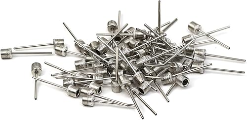 Miniatura 6 de 36pcs bolas bombas de inflado aguja reemplazo acero inoxidable bombas de aire aguja baloncesto inflado pasadores