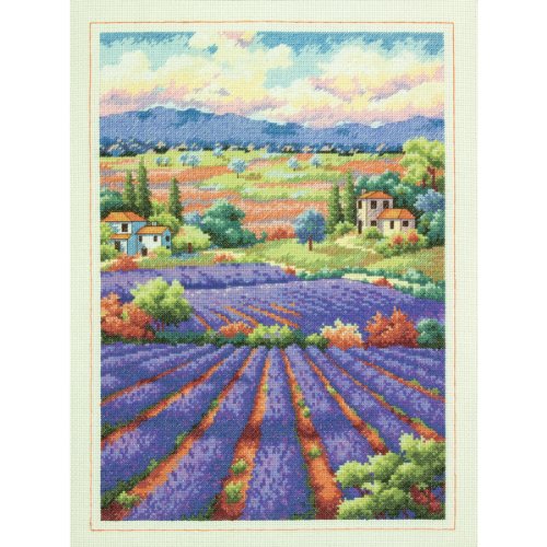 Dimensions Needlecrafts Counted Cross Stitch, Fields of Lavender