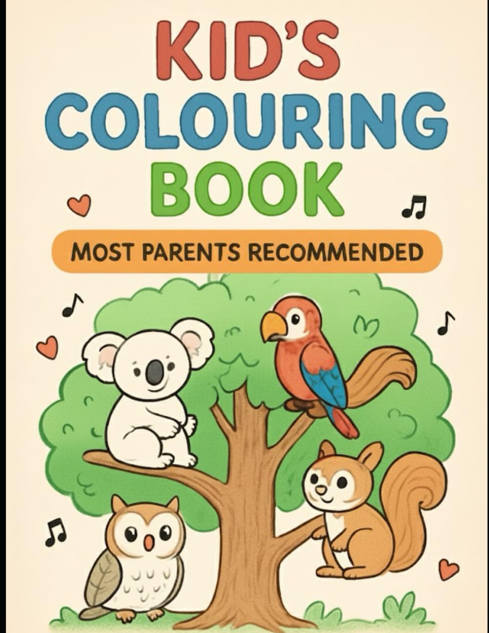 Creative Kids Coloring Book: Fun Pages to Spark Imagination and Develop Artistic Skills