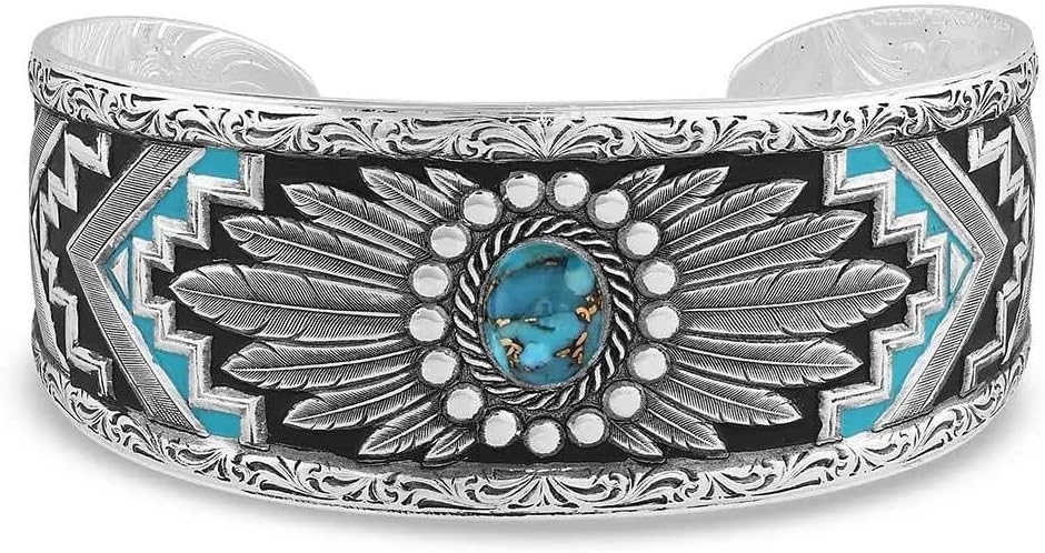 Spring Turquoise Cuff Bracelet