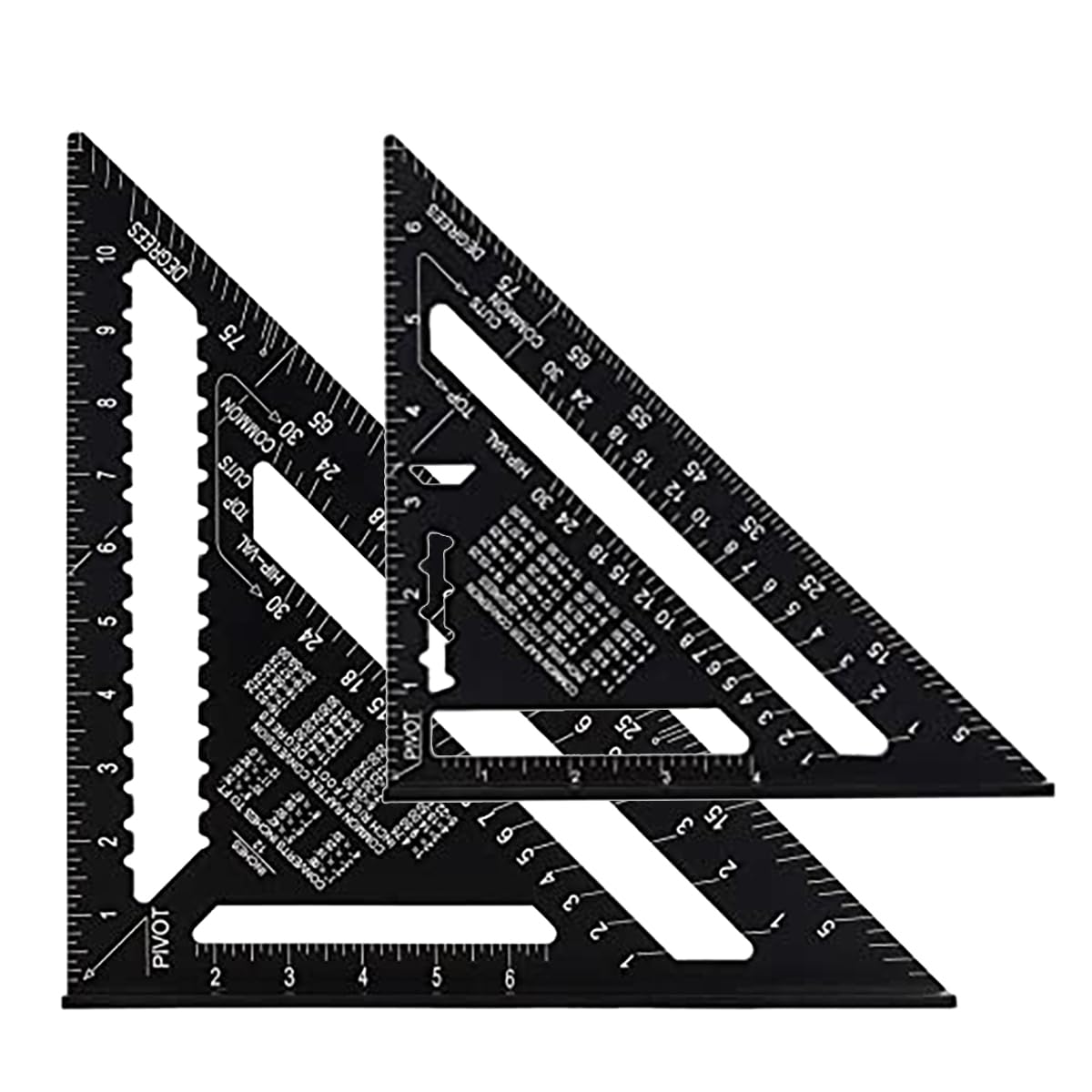 Alunsito Carpenters Square, Square Tool, Triangle Ruler, Carpentry