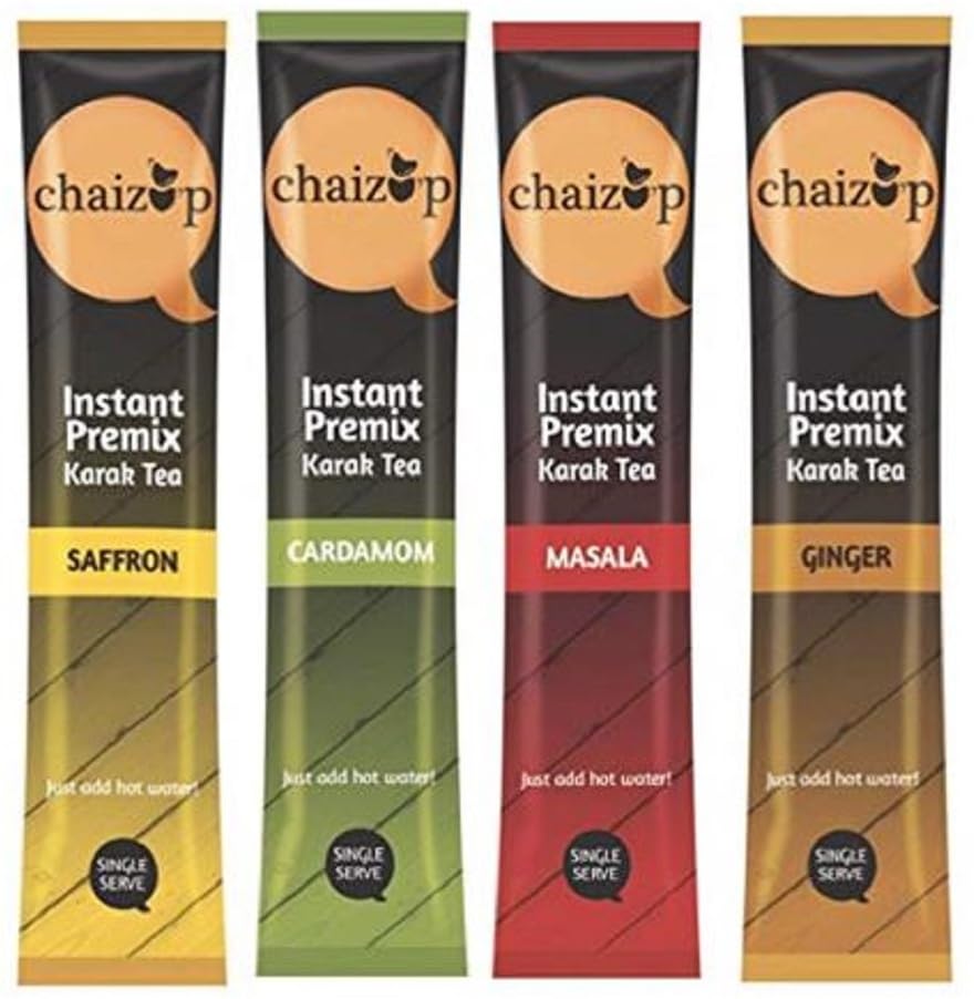 See full amazon price history chart for Chaizup Instant Premix Masala + Cardamom + Ginger + Saffron Tea Sachtes Assorted Combo Pack Of 4 Flavours x 8 Sachets Total 32 Sachets Instant Chai Masala Chai Ready To Drink | Premix Chai Powder Chaizup Instant Premix Masala + Cardamom + Ginger + Saffron Tea Sachtes Assorted Combo Pack Of 4 Flavours x 8 Sachets Total 32 Sachets Instant Chai Masala Chai Ready To Drink | Premix Chai Powder (B0D35TQ618) Amazon Price History, Amazon Price Tracker