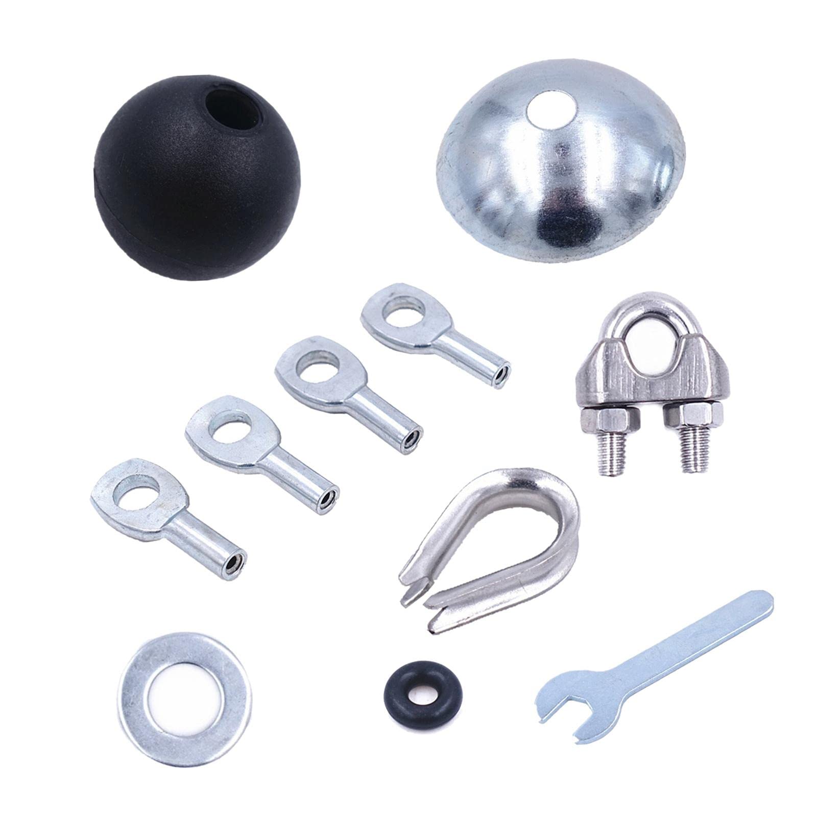 Calandis Gym Machine Cable Ball Stopper Replacement for Cable Machine Use 11pcs Set-picture-10