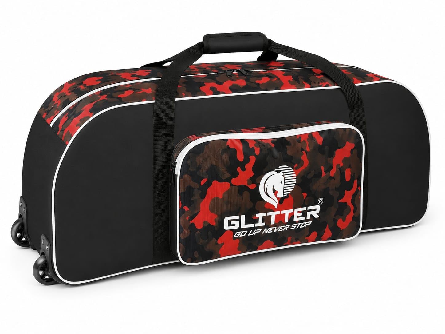 Glitter Cricket kit Bag with Wheel and Bat Holder pithoo Style-image-7