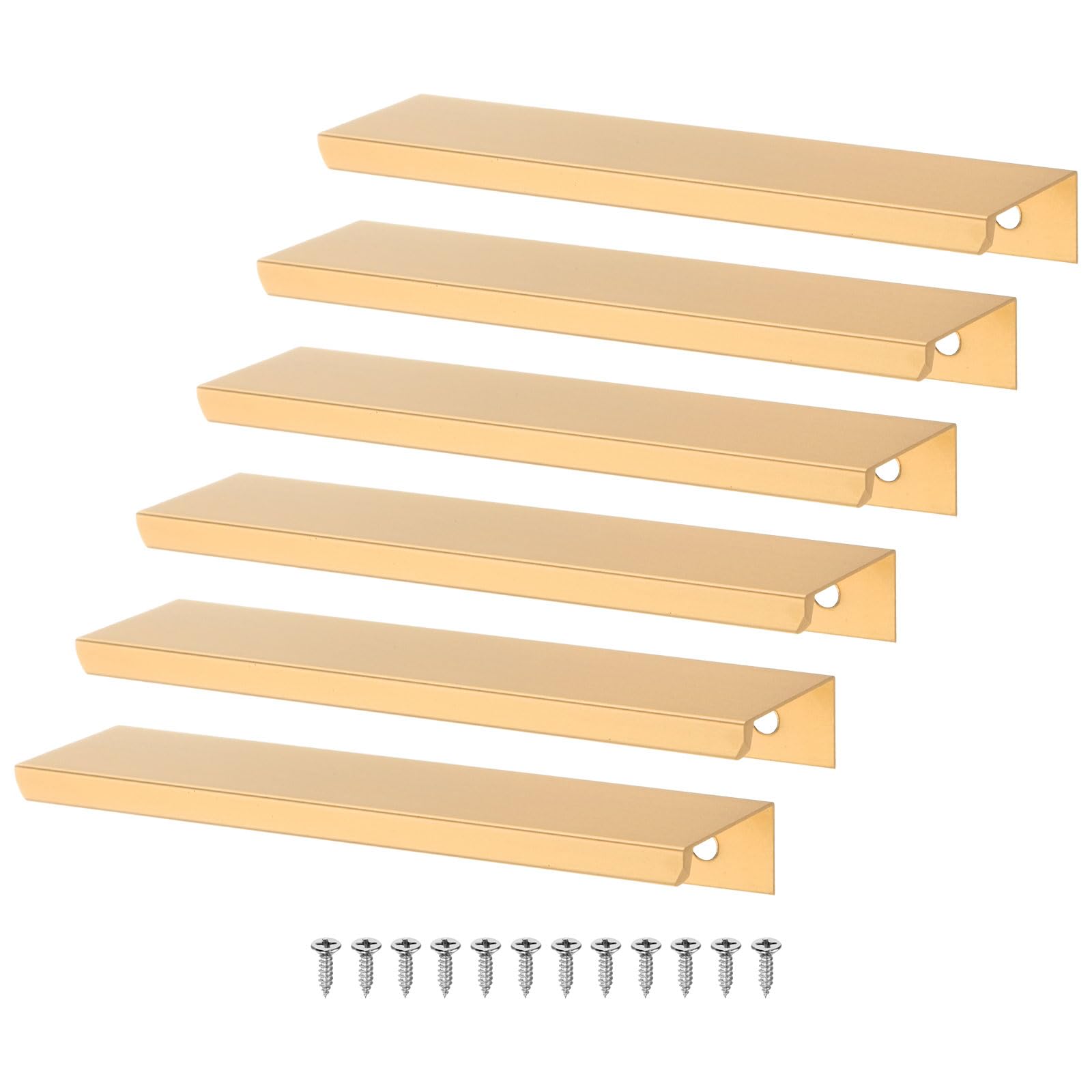 M METERXITY 6-Pack Cabinets Drawers Edge Pulls