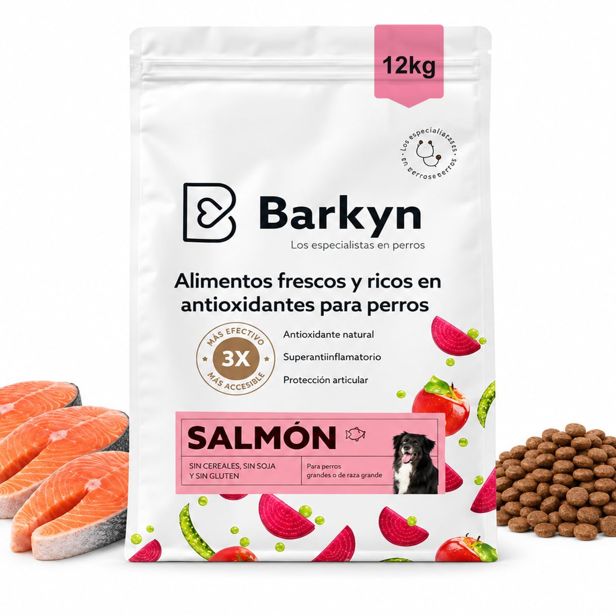 Pienso Perro Adulto Razas Grandes Salmón Hidrolizado 12kg