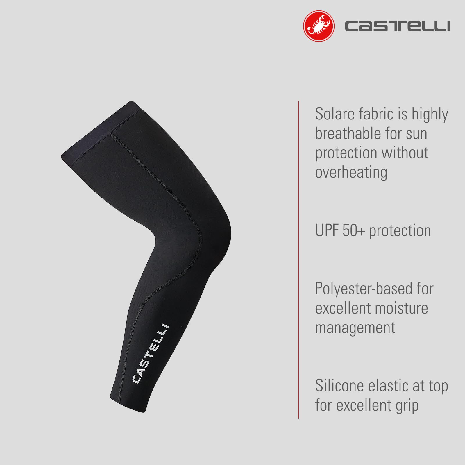 CASTELLI Unisex Upf 50+ Leg 3 Sleev Leg Sleeve (1er Pack)