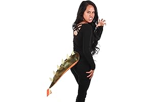 Dragon Costume Tail: Realistic Dinosaur Tail for Kids and Adults