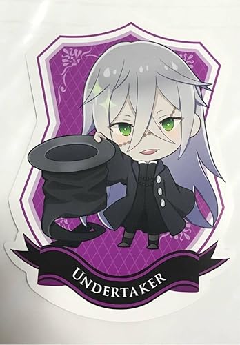 Amazon 黒執事 葬儀屋 ポストカード キャラポップ限定 ポスカ アンダーテイカー アニメ 萌えグッズ 通販