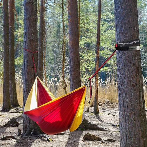 Desensa HAMMOCK STRAPS001 Tree Straps, Portable 10 Ft Long 16+1Loops Adjustable Suspension Straps thumb #4
