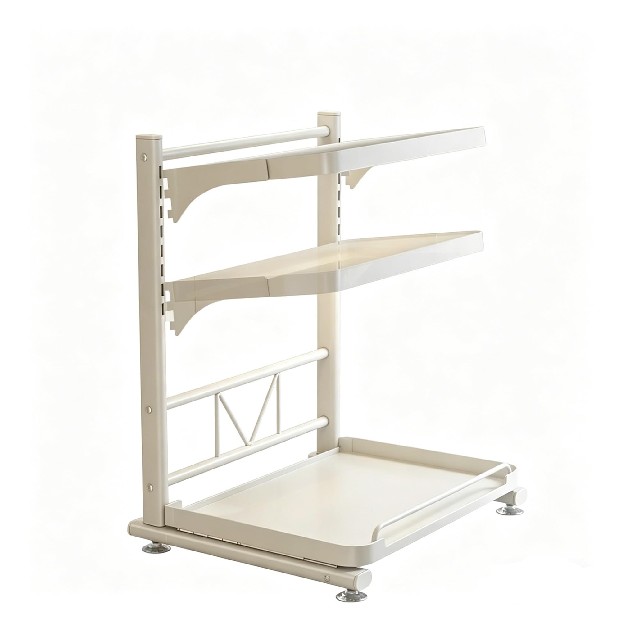 Étagère de cuisine extensible 40cm pour un plan de travail toujours ordonné