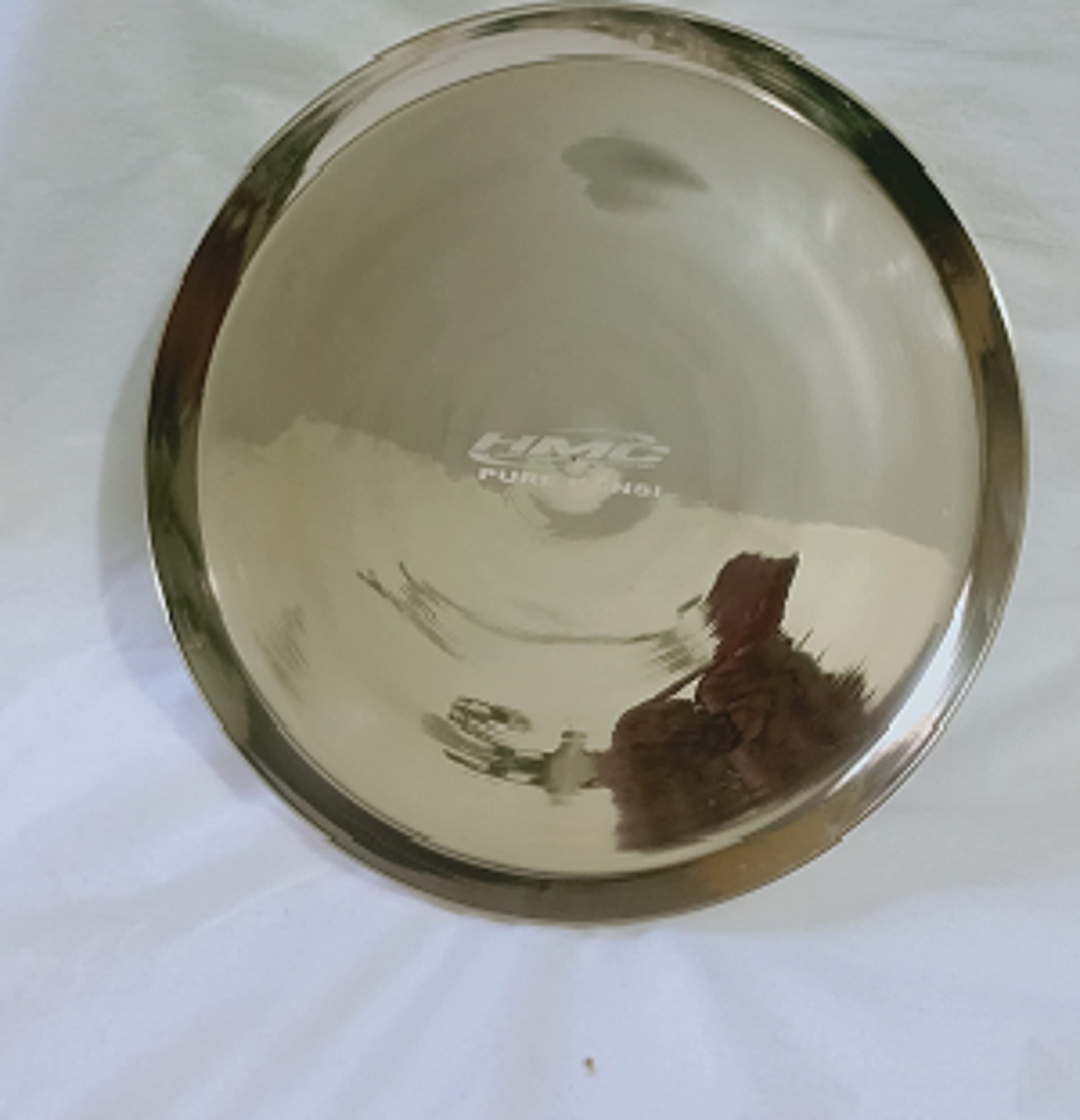 Huda MFG. CO. Bronze/KANSA Plate 12" with Free Spoon 3