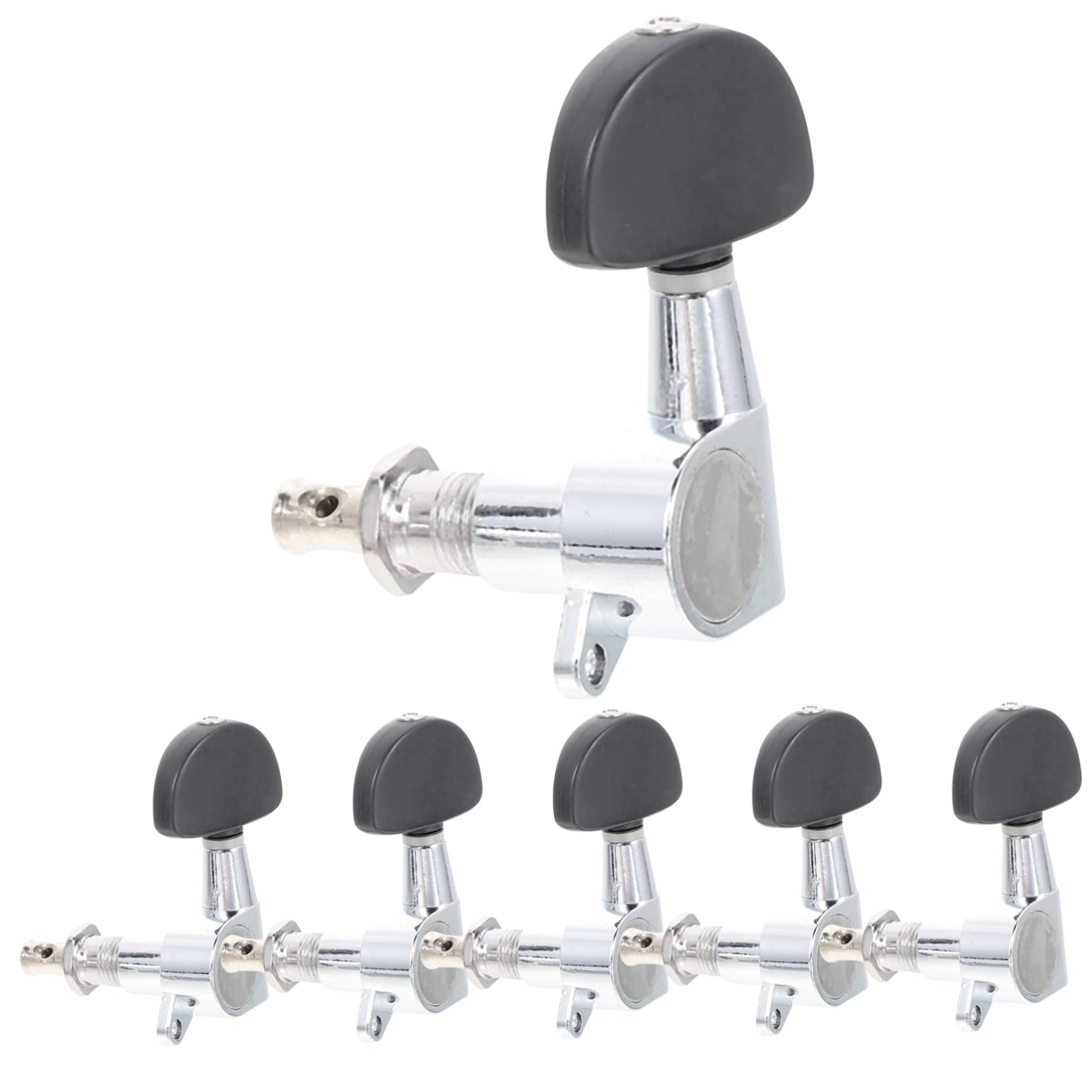 Yardwe 1 Set Creative Guitar Tuning Pegs Decorative Metal Guitar Head Tuners for Easy String Durable and Stylish Design