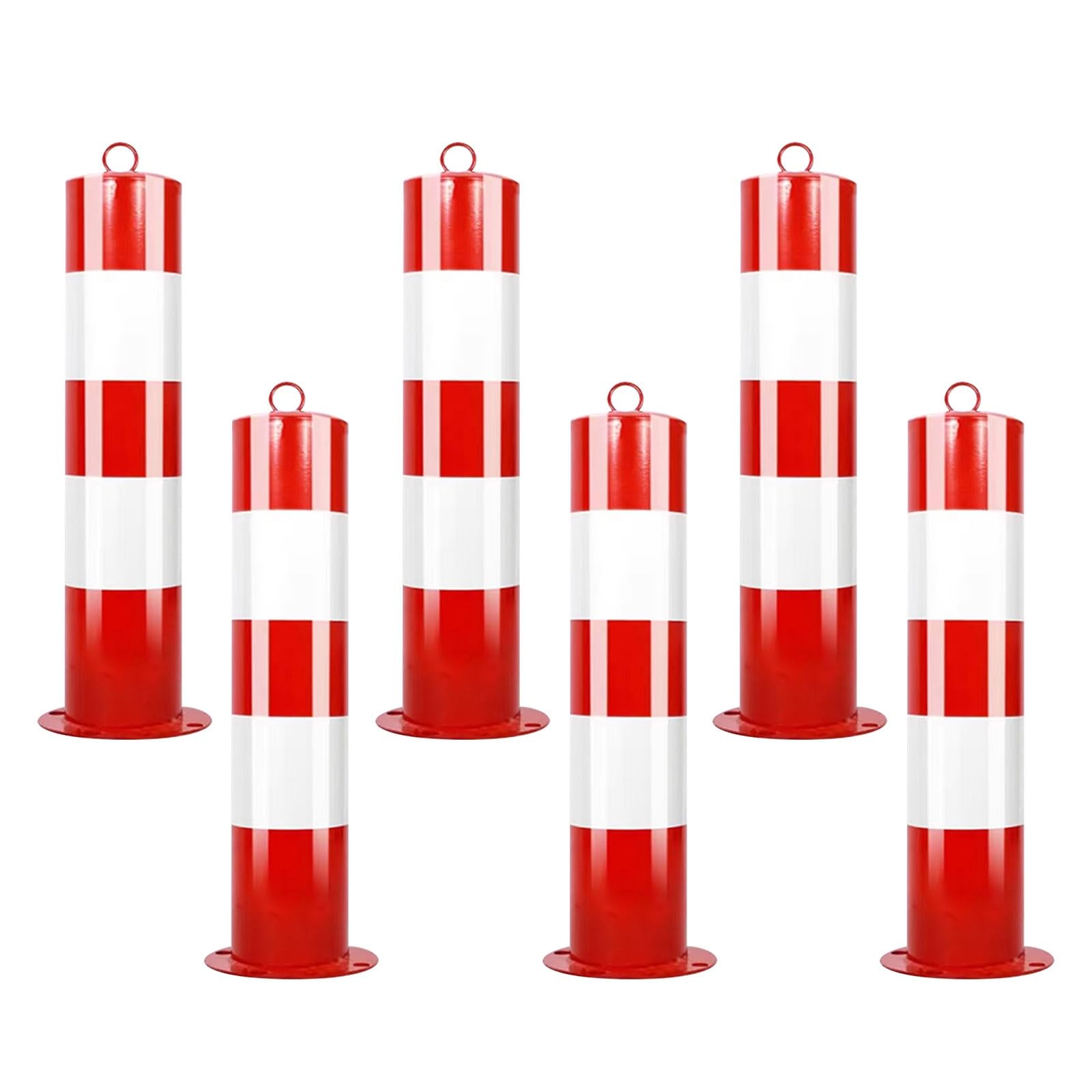 Barrières de stationnement contre les incivilités poteaux en acier x5