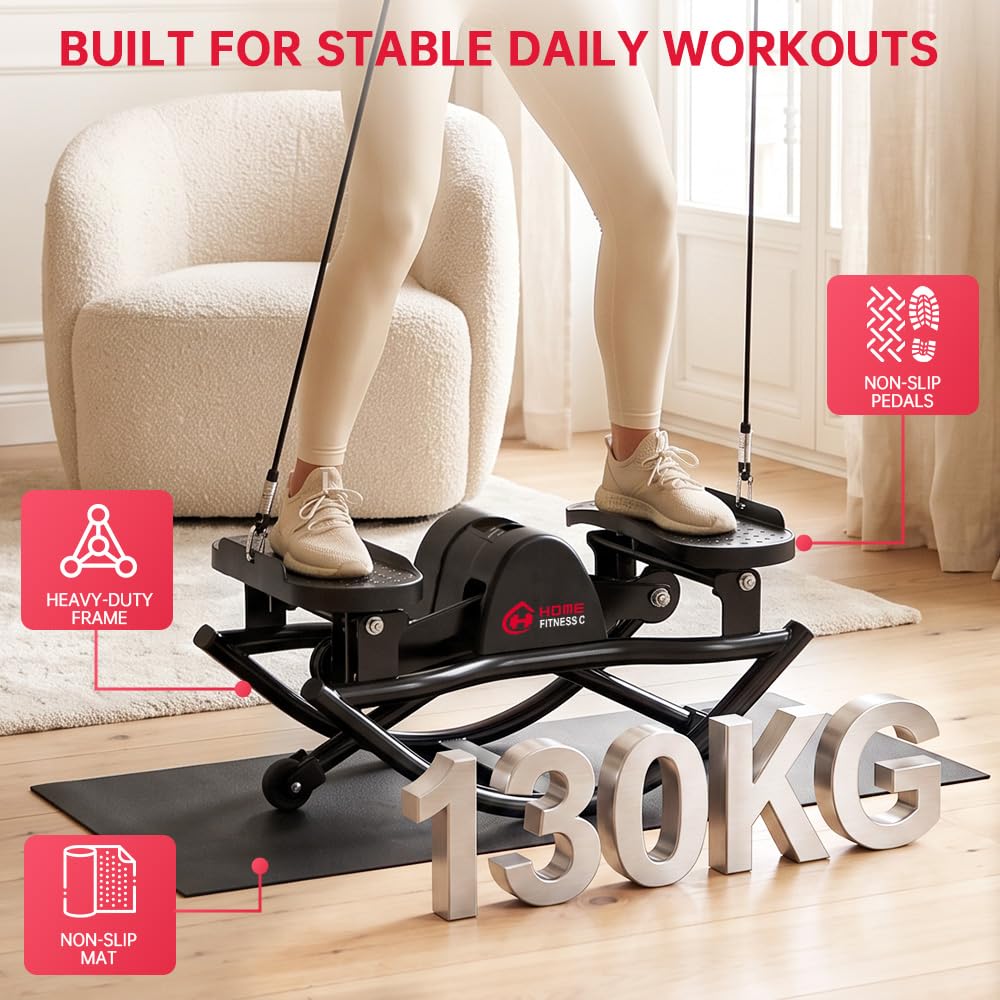 Stepper Casa Pieghevole con Fasce