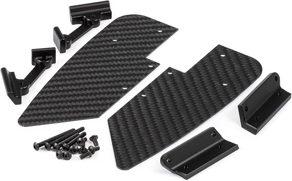 Carbon Fiber Sliders ESC Tray for Gspeed V3 V4 Chassis Power Wagon Cab Body