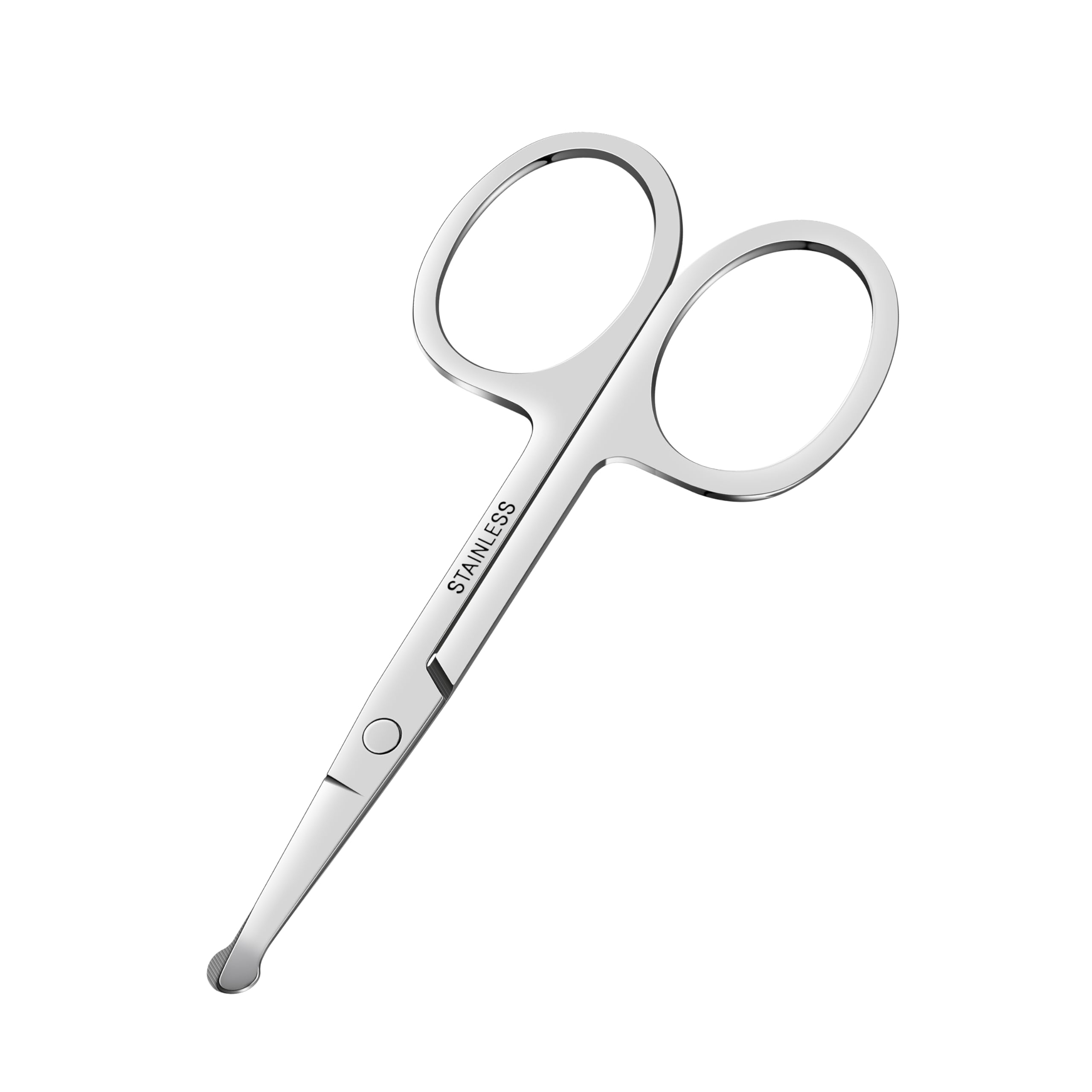 Natzerat 24-Pack Nose Hair Grooming Scissors, Sharp Stainless Steel Manicure Cuticle Scissors with Round tip,Small Scissors Beauty for Men Women