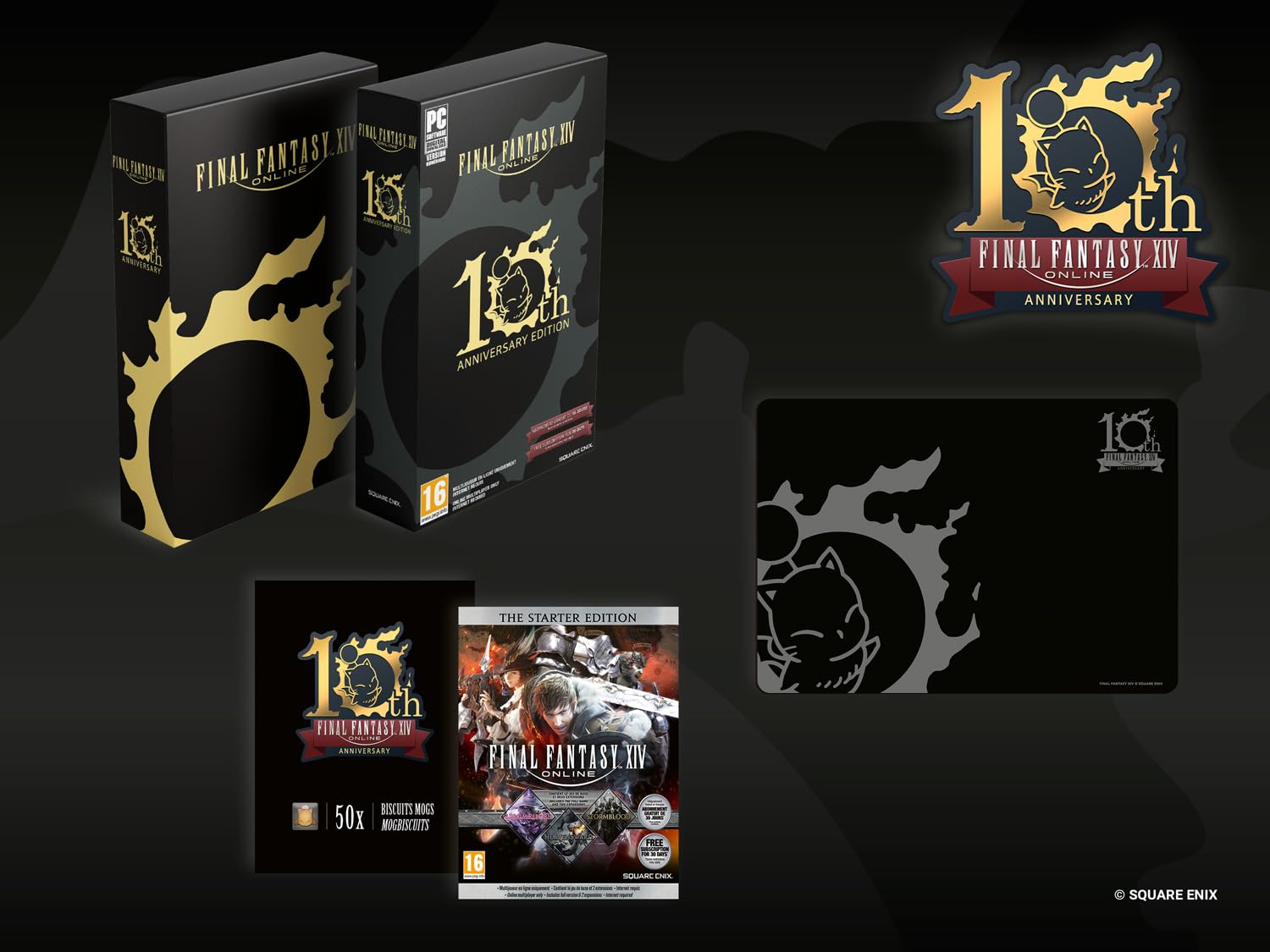 Final Fantasy XIV Online: 10th Anniversary Edition (Code in a Box 