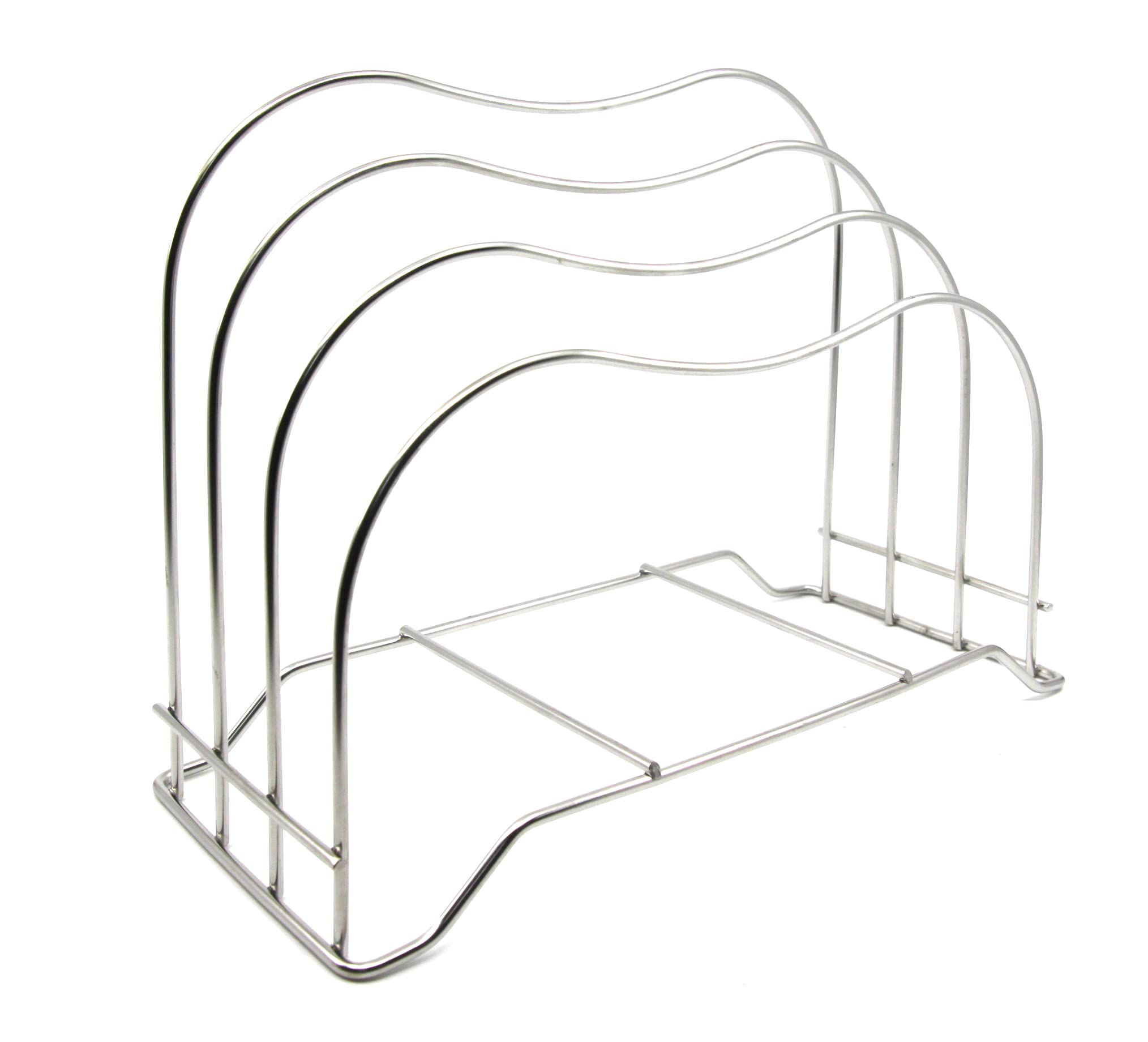 Snapklik.com : Cutting Board Storage Rack Stainless Steel Wire Chopping ...