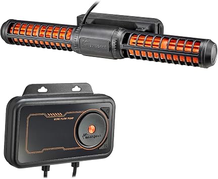 Maxspect Jump Gyre DC 4000 gph Aquarium Wave Maker Pump MJ-GF316, Adjustable Cross Flow, Magnetic Mounting with LED Display Controller