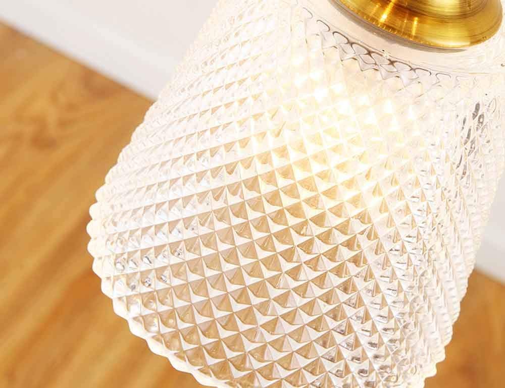 Lámpara de Techo Moderna y Sencilla con Pantalla de Cristal, Ideal para Bares y cafeterías (8 Luces).