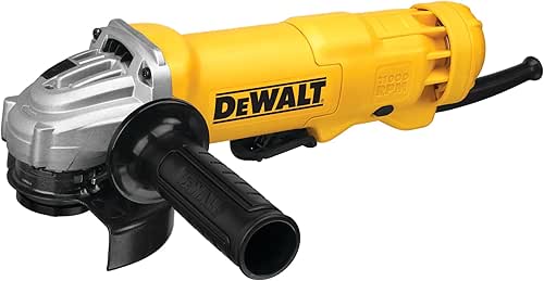 DEWALT Angle Grinder, 4.5 Inch, 11 Amp, With Paddle Switch