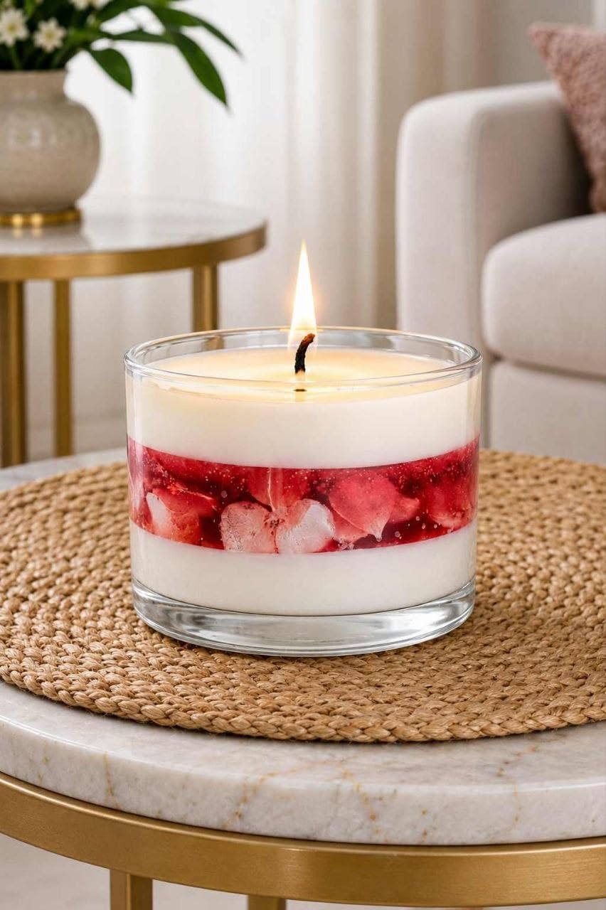Glow Getter Luxury Scented Candle | 1-Wick Aromatherapy Candle with Essential Oils | Long-Lasting Smokeless Home Décor Jar Candle | Gift for Women, Men, Bedroom, Living Room-image-19