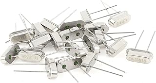 Aexit 20 Pieces Passive Components 14.31818MHz Crystal Crystals Oscillator HC-49S