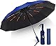折りたたみ傘 【24本傘骨・ビックサイズ】 折り畳み傘 メンズ 大きい ワンタッチ 自動開閉 レディース メンズ 傘 おりたたみ 台風対応 梅雨対策 超撥水 晴雨兼用 UVカット 紫外線遮蔽 収納ポーチ付き
