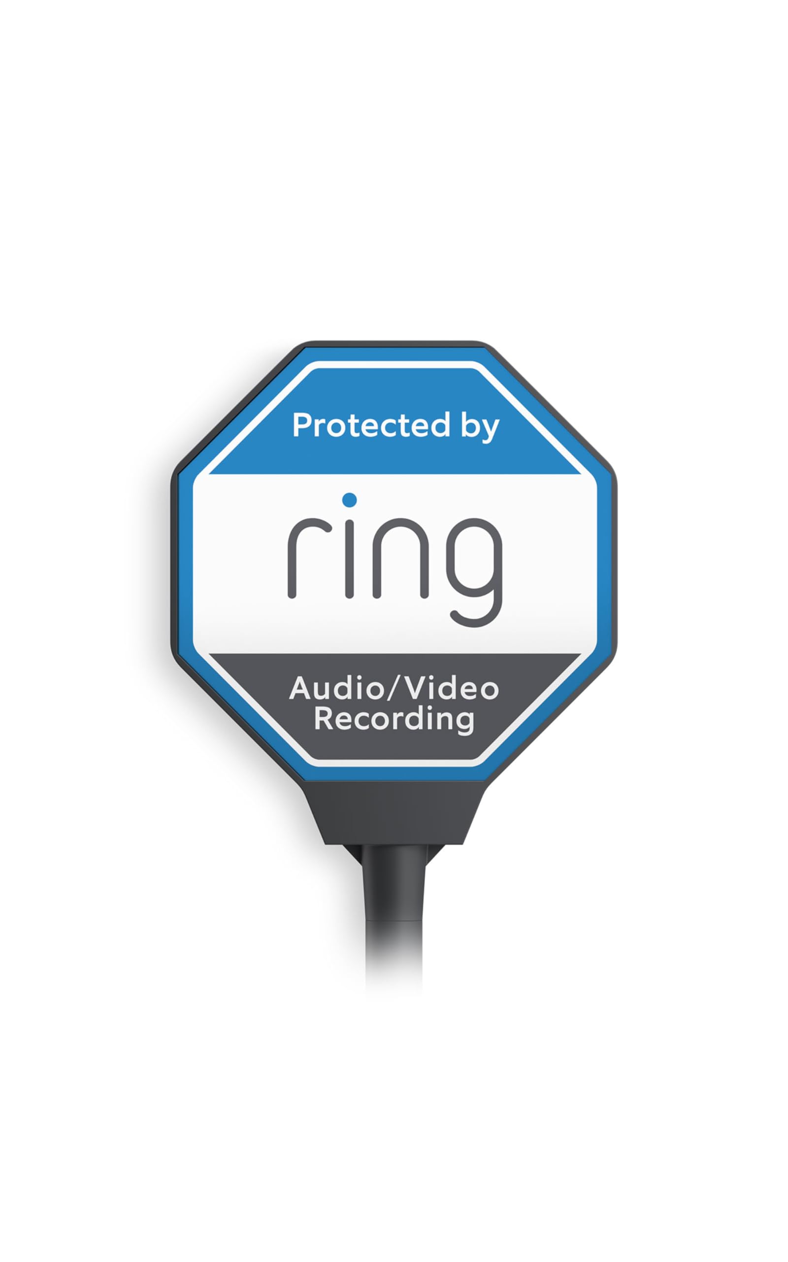 Ring Beacon — Help deter crime 24/7, Solar Security Sign, works on Amazon Sidewalk, solar powered