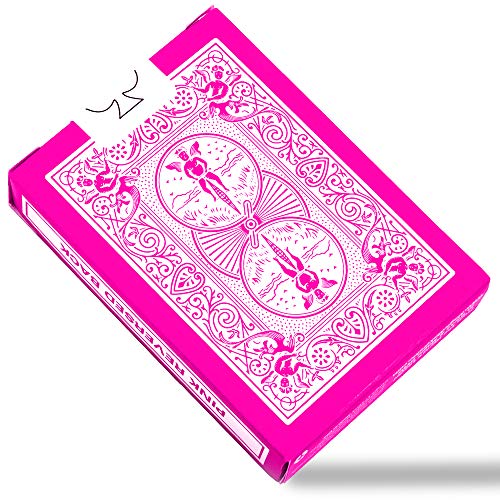 Baraja de naipes Bicycle rosa Magic Makers miniatura 3