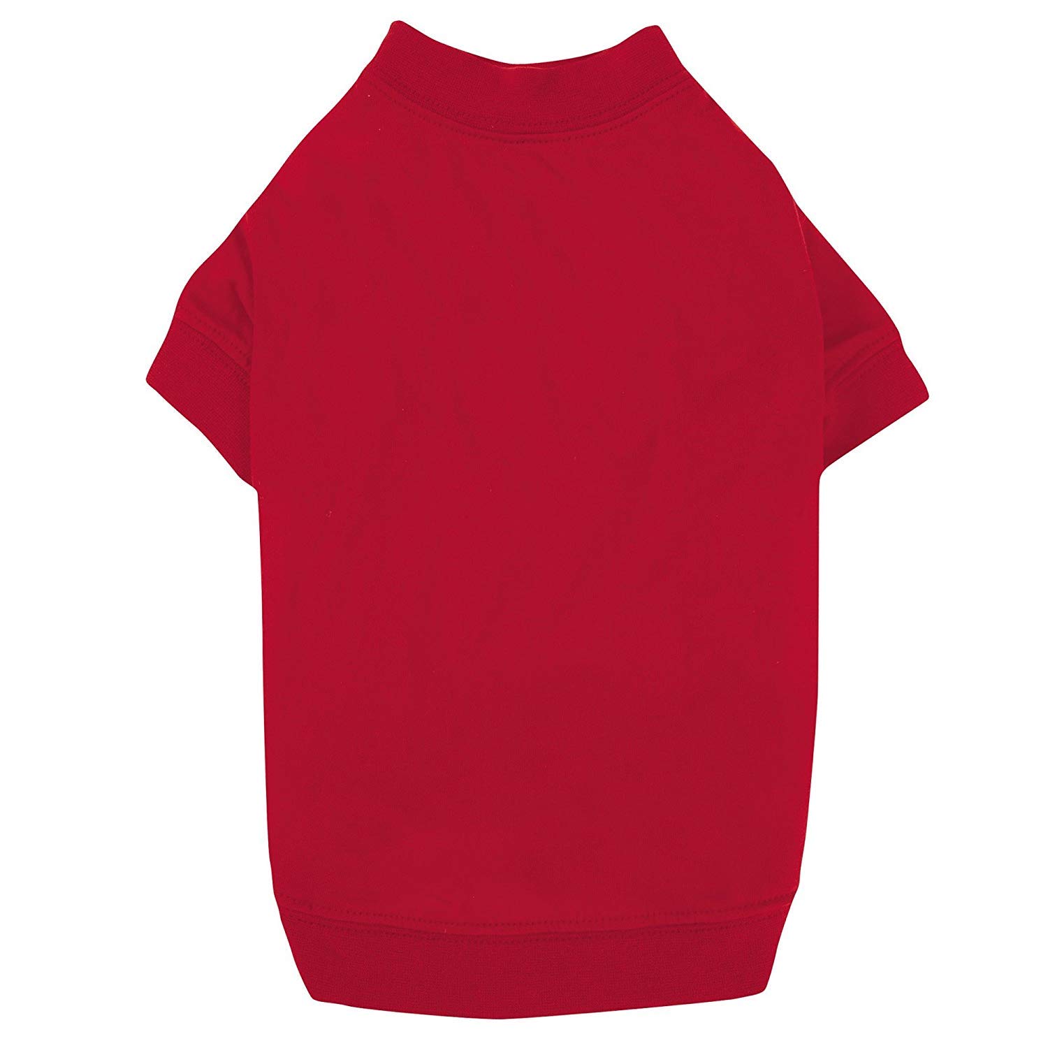 Zack & Zoey Basic Tee Shirt for Dogs, 16" Medium, Red