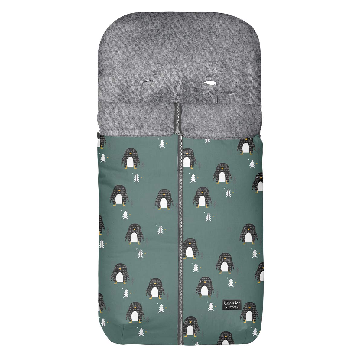 Bimbi Saco Carro Velour 451 Pingüino 374 56 - Sacos de abrigo, unisex
