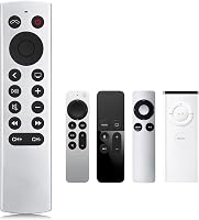 Loutoc Távirányító Apple TV 4K/HD Készülékekhez - Univerzális Vezérlő Siri és Nyelvi Funkciók Nélkül - Kompatibilis Apple TV Modellekkel 1