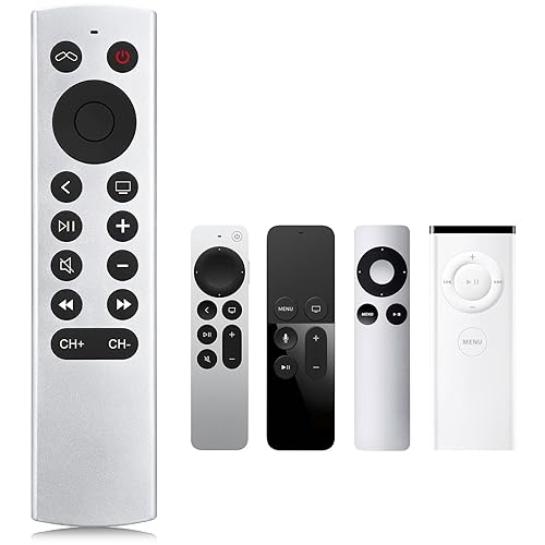 Remote-für-Apple-TV-Fernbedienung, Fernbedienung für Apple TV 4K/HD (NO Siri & Sprache)