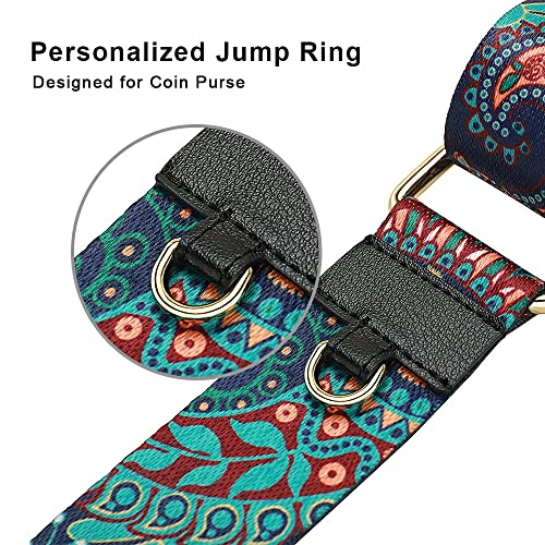 Image of nuoku Purse Straps Replacement Crossbody Straps for Purses Straps for Handbags Luggage Straps, Retro Green