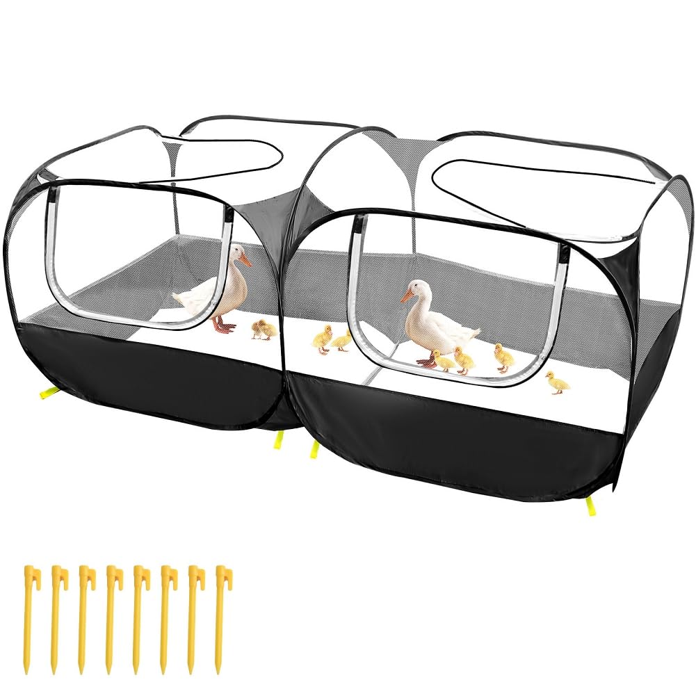 Recinto para gatos exterior con base desmontable reversible portátil