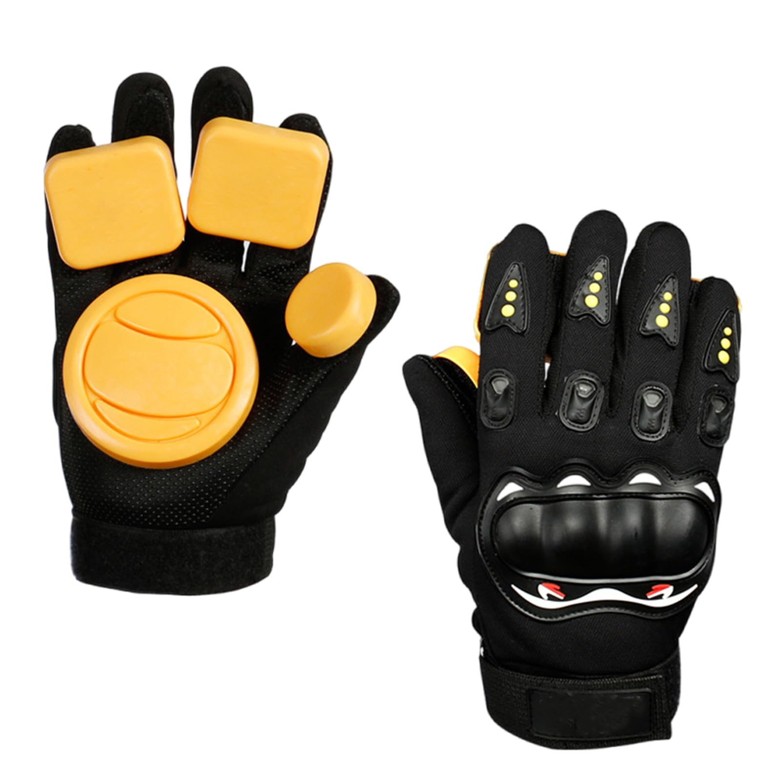 Guantes de patineta de descenso, guantes deslizantes para exteriores, longboard, guantes deslizantes de mano, accesorios de patinaje, fáciles de usar