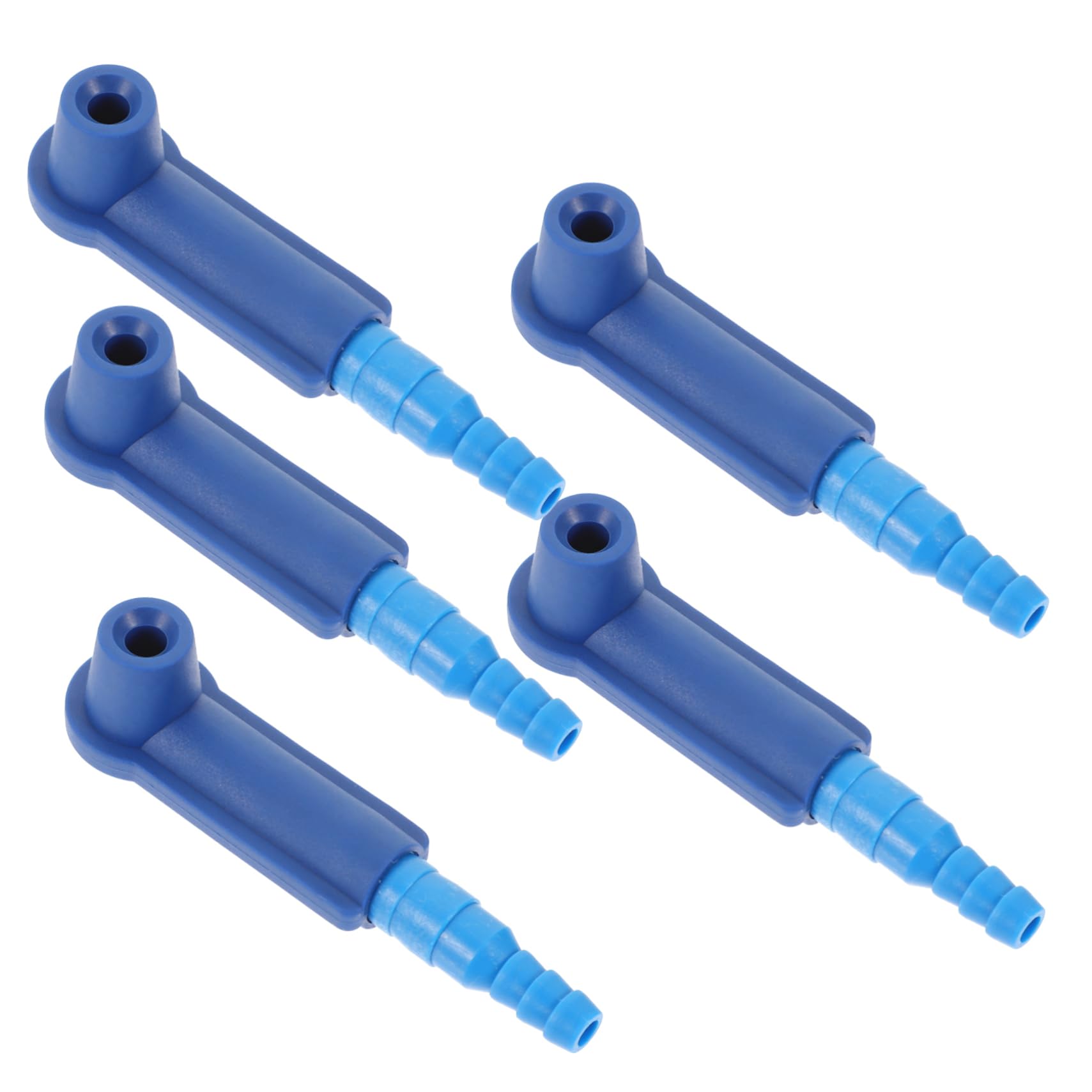 Holibanna 5Pcs Brake Fluid Replace Tool Durable Oil Bleeder Connectors for Easy Brake Oil Replacement Efficient Exchange Tool for Cars Suvs and Trucks
