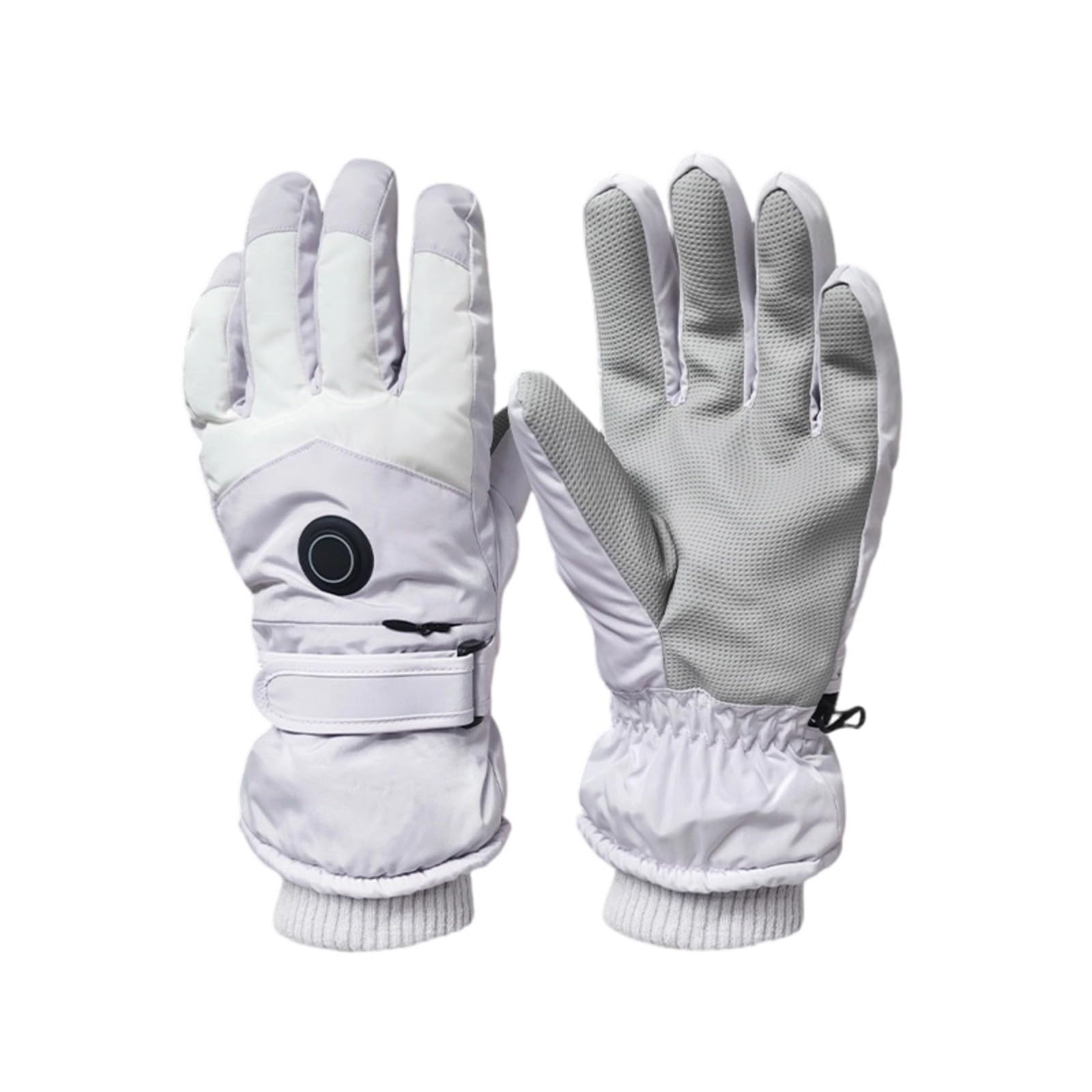 TFAOYS Touch Panel Consistent Rechargeable Warmed Gauntlets 5000mAh Long Permanent Heating Impermeable Plan Outdoor Sports Essential Cold Weather Warmed Gauntlets with Battery