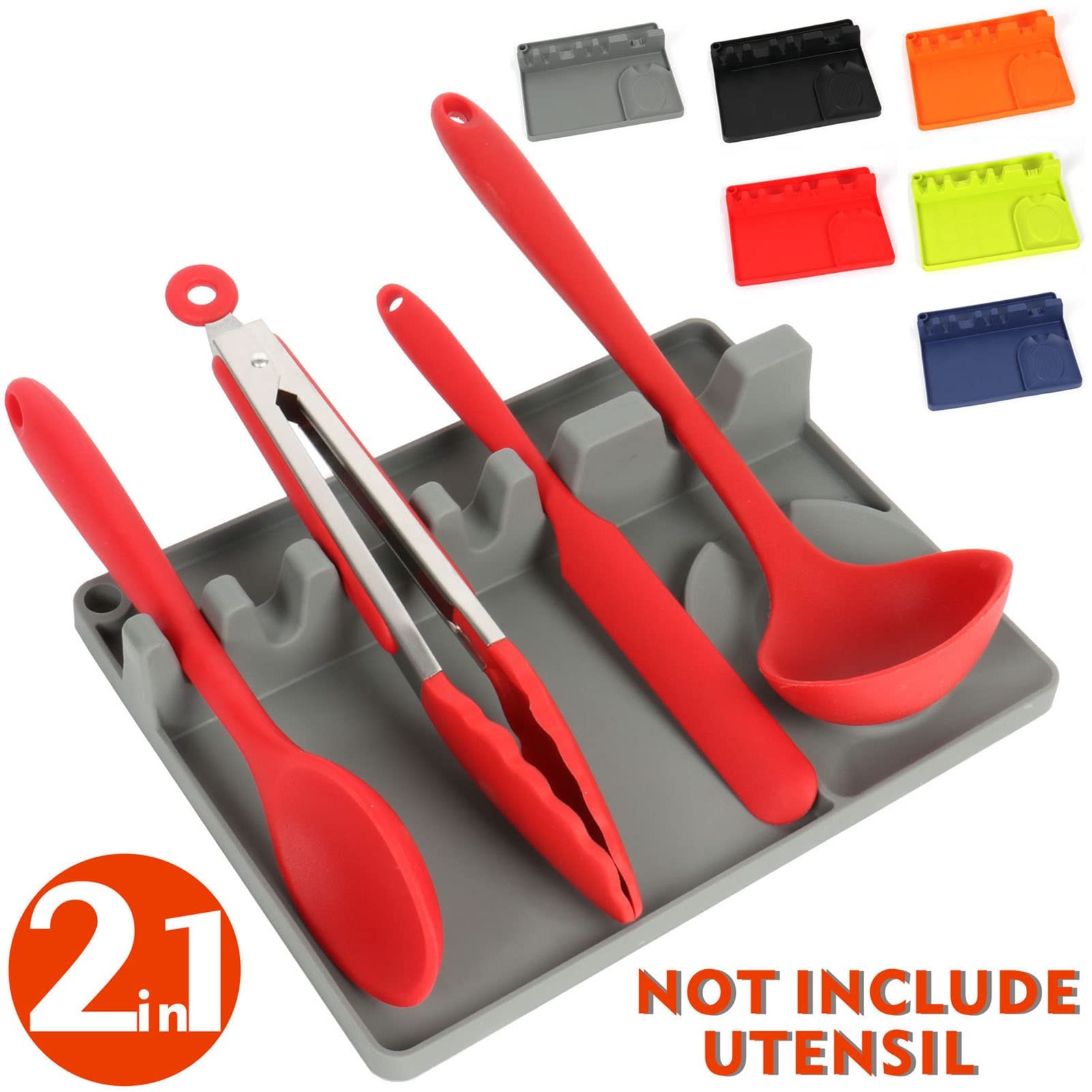 Bambus Kochlöffelablage - Praktischer Halter Für Herd & Arbeitsplatte