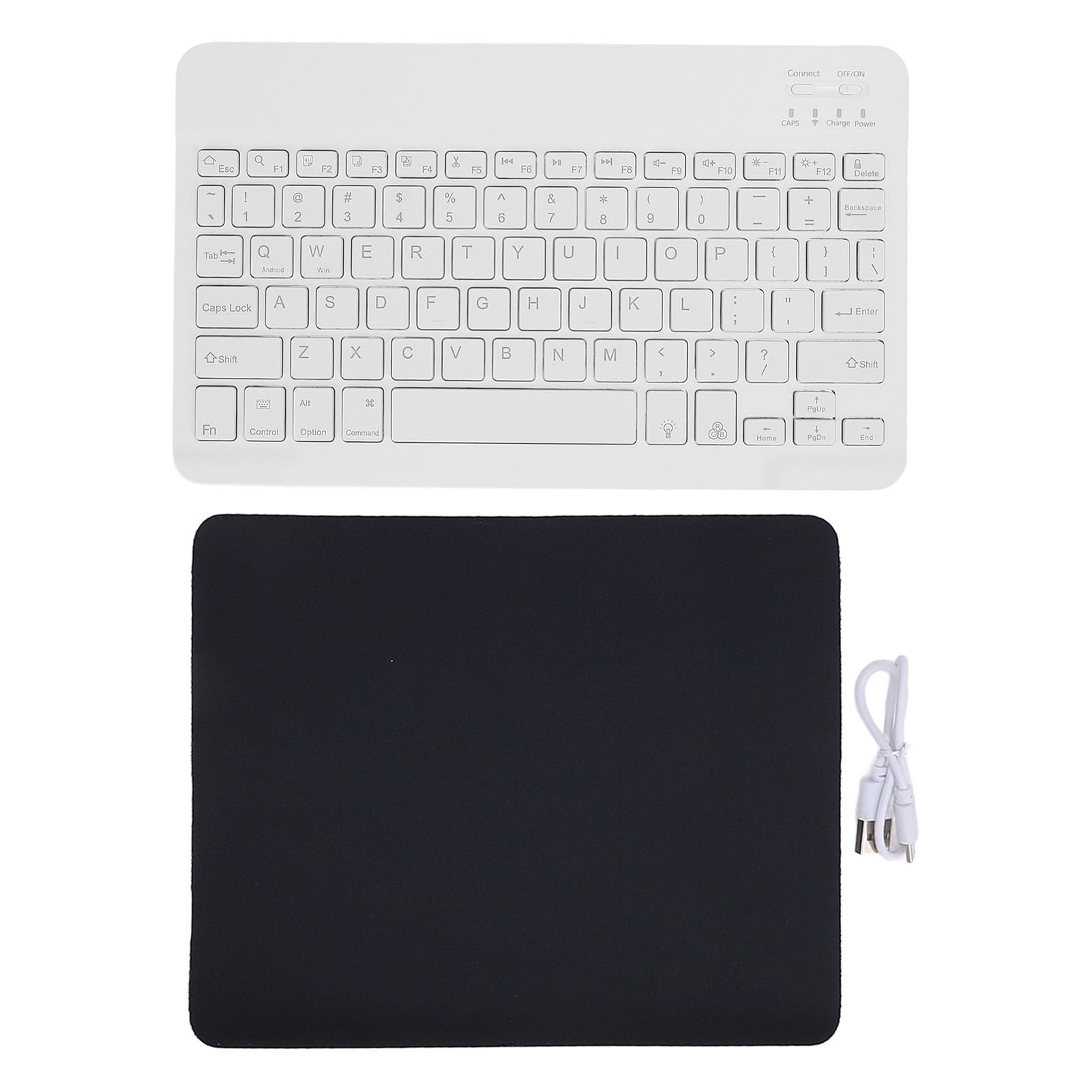 Yunsey Tastiera Bluetooth Portatile per Tablet, Mini Tastiera