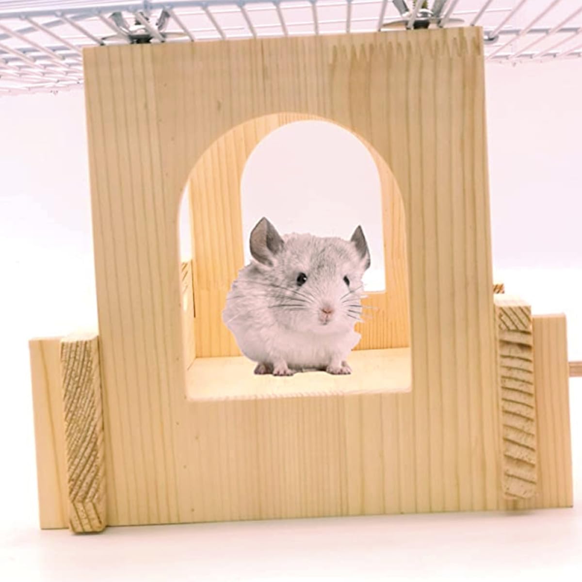 BETOOKY Hamsterkäfigbrücke für Kleintiere, Kletter und Laufübung