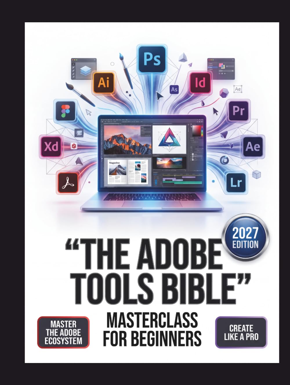 The Adobe Tools Bible Masterclass for Beginners: The Definitive Step-by-Step Guide to Mastering Digital Design, Photography, and Video Editing—Comprehensive Global Workflows for Photoshop
