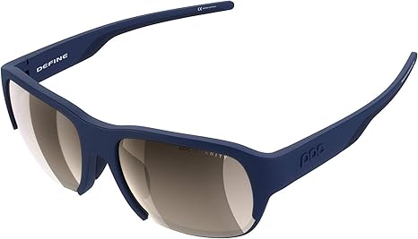 ブルー/ブラウン・シルバーミラー サングラス DEFINE POC FRANKIE Crystal Dark Matte – Sunglasses Lens TrueBlue TrueBlue 小物